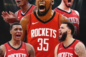 隊(duì)內(nèi)唯一超巨&仍留西部??KD若帶領(lǐng)火箭奪冠能扭轉(zhuǎn)輿論評(píng)價(jià)？