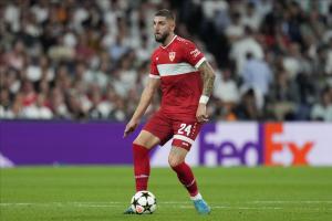 米體：尤文有意斯圖加特后衛(wèi)沙博特，希望以1500萬(wàn)歐元簽下球員