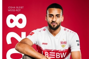 官方：斯圖加特與24歲右后衛(wèi)瓦格諾曼續(xù)約至2028年6月