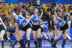 青春活力！媒體人曬NBL長沙勇勝啦啦隊的舞蹈表演視頻
