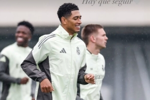 ??心情很不錯(cuò)！貝林厄姆曬雨天訓(xùn)練照：新的一天到來(lái)啦