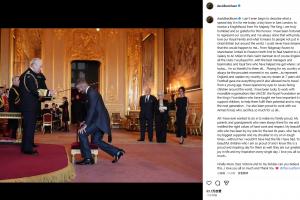 50歲終于封爵！貝克漢姆：難以言喻，感謝妻子28年相伴感謝所有人