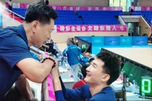 孫銘徽全運會目標前三 李春江：對你來說不太輕松了嗎