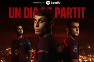 劍指三分！巴薩對陣塞爾塔海報(bào)：費(fèi)爾明、加西亞、卡薩多出鏡