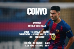 巴薩對陣塞爾塔大名單：萊萬、亞馬爾、孔德在列，克里斯滕森回歸