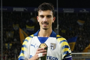 打入扳平進(jìn)球，意甲官方：帕爾馬后衛(wèi)普拉托當(dāng)選戰(zhàn)平米蘭全場最佳