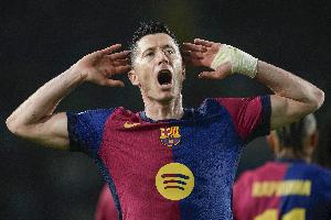 每體賽后評分：萊萬9分、亞馬爾和拉什福德7分、德容和庫巴西6分