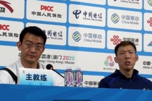 王博：感謝周琦為四川全運男籃付出 他和大秋是國內(nèi)最頂尖的中鋒