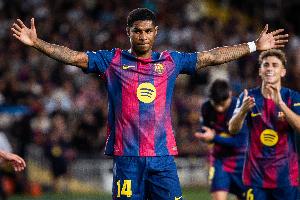 拉什福德本賽季已經(jīng)送出6次助攻，并列西甲聯(lián)賽同期最多