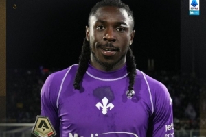 戰(zhàn)舊主送出助攻！意甲官方：基恩當選為佛羅倫薩vs尤文全場最佳