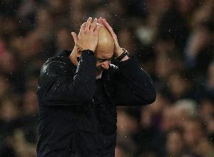 單賽季開局前12輪聯(lián)賽已輸?shù)?場，是瓜迪奧拉執(zhí)教生涯首次