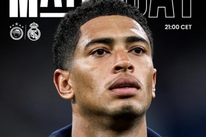 近3場2平1負！皇馬發(fā)布歐冠賽前海報：貝林厄姆單人出鏡