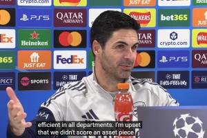 ??人話？阿爾特塔：北倫敦德比沒進定位球令我沮喪，還丟了一個