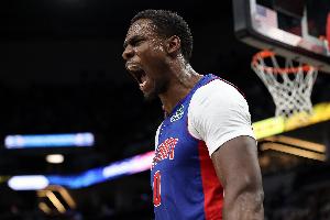 各隊扣籃總數(shù)：活塞140次居首 火箭107次并列第五 勇士61次倒四