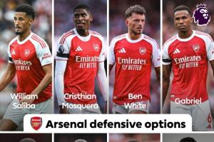 墻裂了??阿森納后防八大金剛總身價(jià)4.23億歐，3傷員身價(jià)1.9億歐