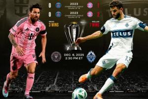 爭(zhēng)總冠軍??美職聯(lián)官推曬梅西穆勒交手記錄：梅西3勝、穆勒7勝