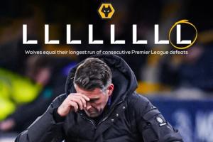 要幾連敗？狼隊(duì)僅得2分五大聯(lián)賽獨(dú)一檔，將兩戰(zhàn)曼聯(lián)+客戰(zhàn)槍手紅軍