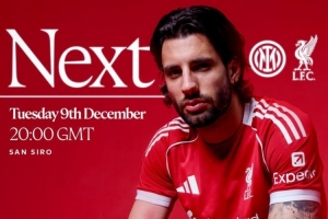 利物浦官推曬海報(bào)，預(yù)熱歐冠客戰(zhàn)國(guó)際米蘭