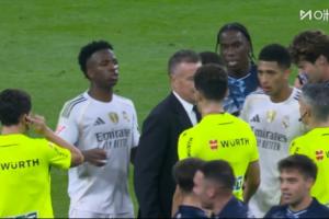 沒想到！馬卡：最冷靜的居然是維尼修斯，他勸走找主裁交涉的貝林