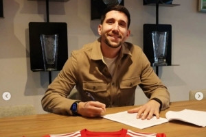 官方：海牛外援尼古拉·拉德馬諾瓦自由身加盟匈牙利聯(lián)賽球隊(duì)