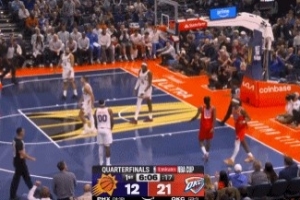 厲害不厲害！亞歷山大強(qiáng)突格雷森·阿倫 側(cè)身拋投打板2+1！