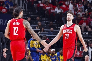 場均二次進(jìn)攻得分榜：火箭18.9分第1 開拓者第3 馬刺第8 掘金第10