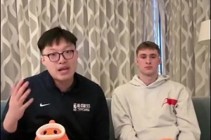 ??弗拉格此前評價(jià)楊瀚森：手活技術(shù)很好，在NBA會有很大成就