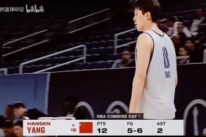 開(kāi)頭真是看幾次都繃不住！楊瀚森聯(lián)合試訓(xùn)G1全場(chǎng)個(gè)人集錦！