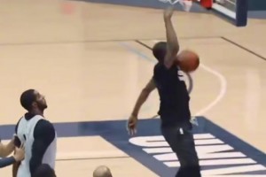 訓(xùn)練都這么有觀賞性！當(dāng)年籃網(wǎng)三巨頭隊(duì)內(nèi)訓(xùn)練賽，陣容太強(qiáng)大了！