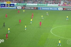 【集錦】友誼賽-主場慘敗！韓國0-5遭巴西血洗 羅德里戈雙響