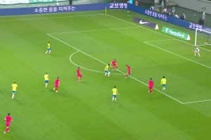 打花了！羅德里戈梅開二度，巴西4-0領(lǐng)先韓國