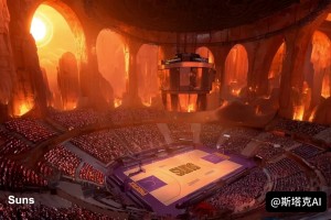 有點意思~用AI對所有NBA球館進行主題重建！這效果炸裂??！